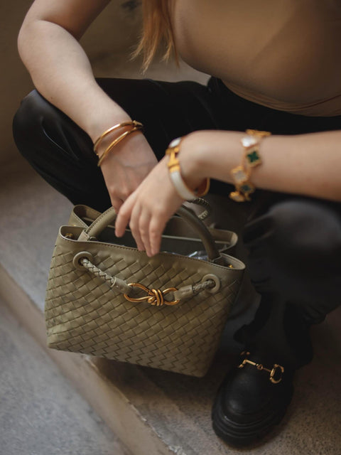 Sabine Woven Bag Small