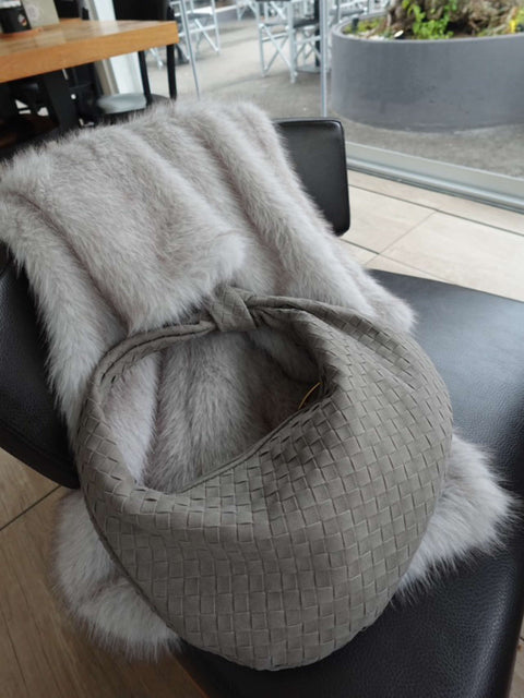 Ava Medium Suede Bag