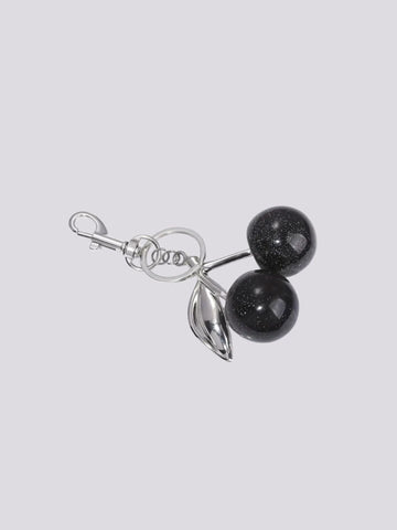 BLACK CHERRY BAG CHARM