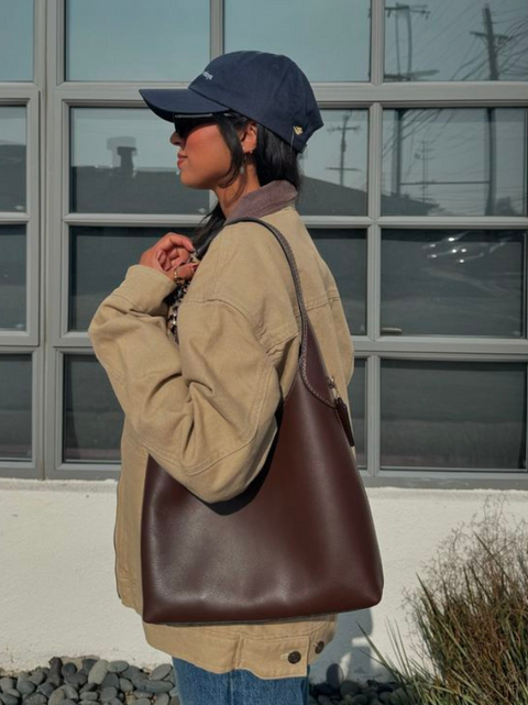 Amelia Faux Leather Bag with Cherry Charm