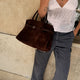 Dalila Suede Bag