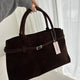 Dalila Suede Bag